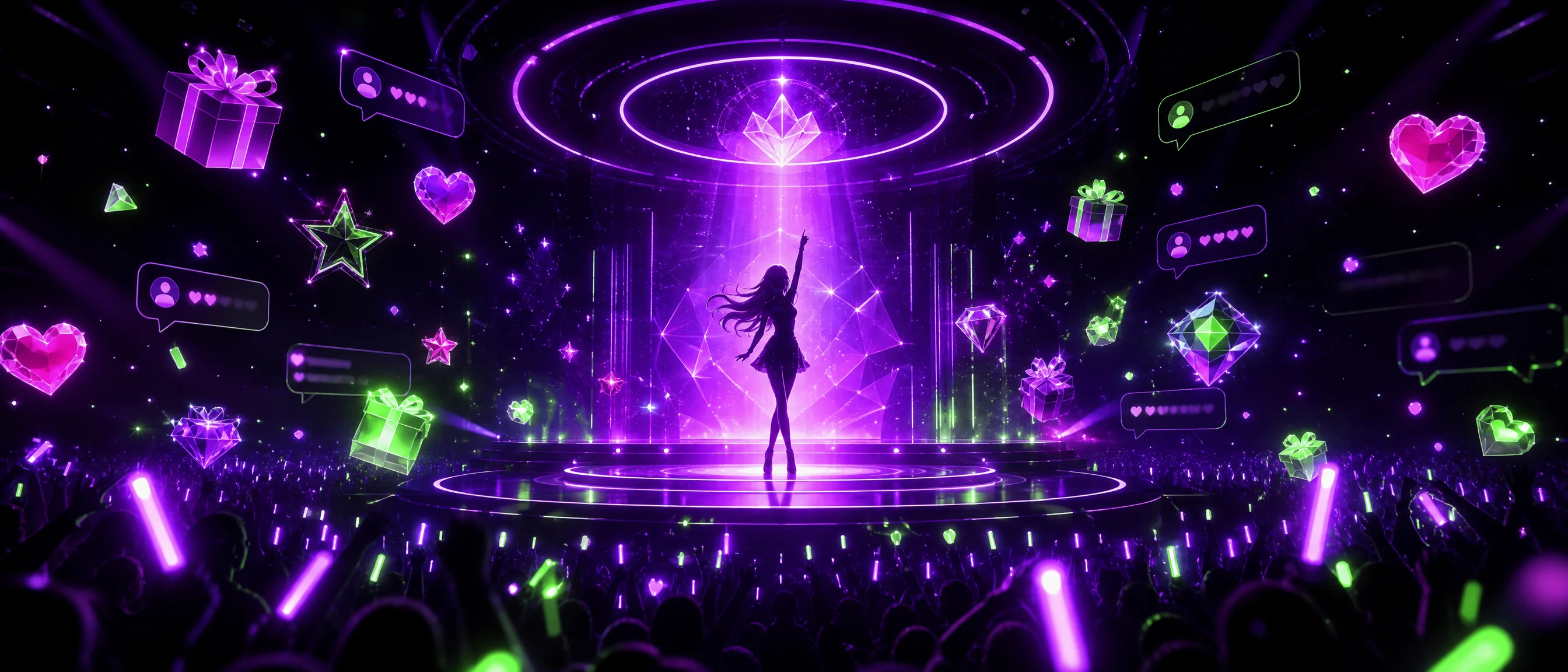 9.1黄金_秀场电竞连麦打赏PK星秀嘉年华狂欢盛典